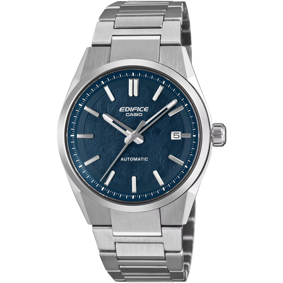 Casio Edifice Men's Electroforming Blue Dial 39mm Automatic Watch