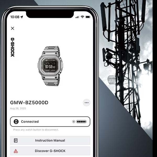 Casio G-Shock 5000 Series FULL METAL Steel Bluetooth® Solar Watch