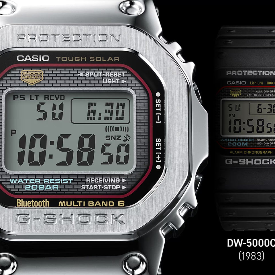 Casio G-Shock 5000 Series FULL METAL Steel Origin Bluetooth® Solar Watch