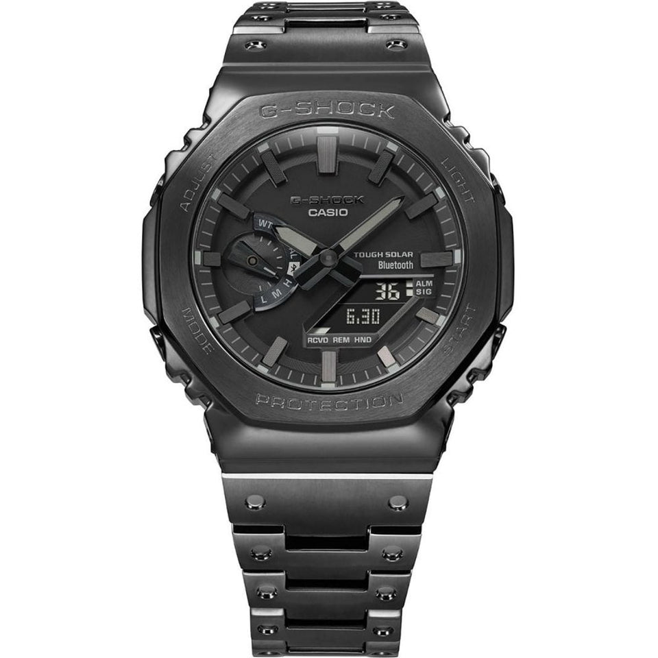 Casio G-Shock FULL METAL 2100 Series Black Ip 44mm Watch