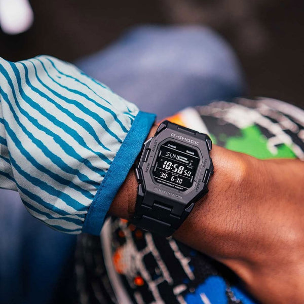 Casio G-Shock GD-B500 Black Dial 42mm Resin Strap Watch