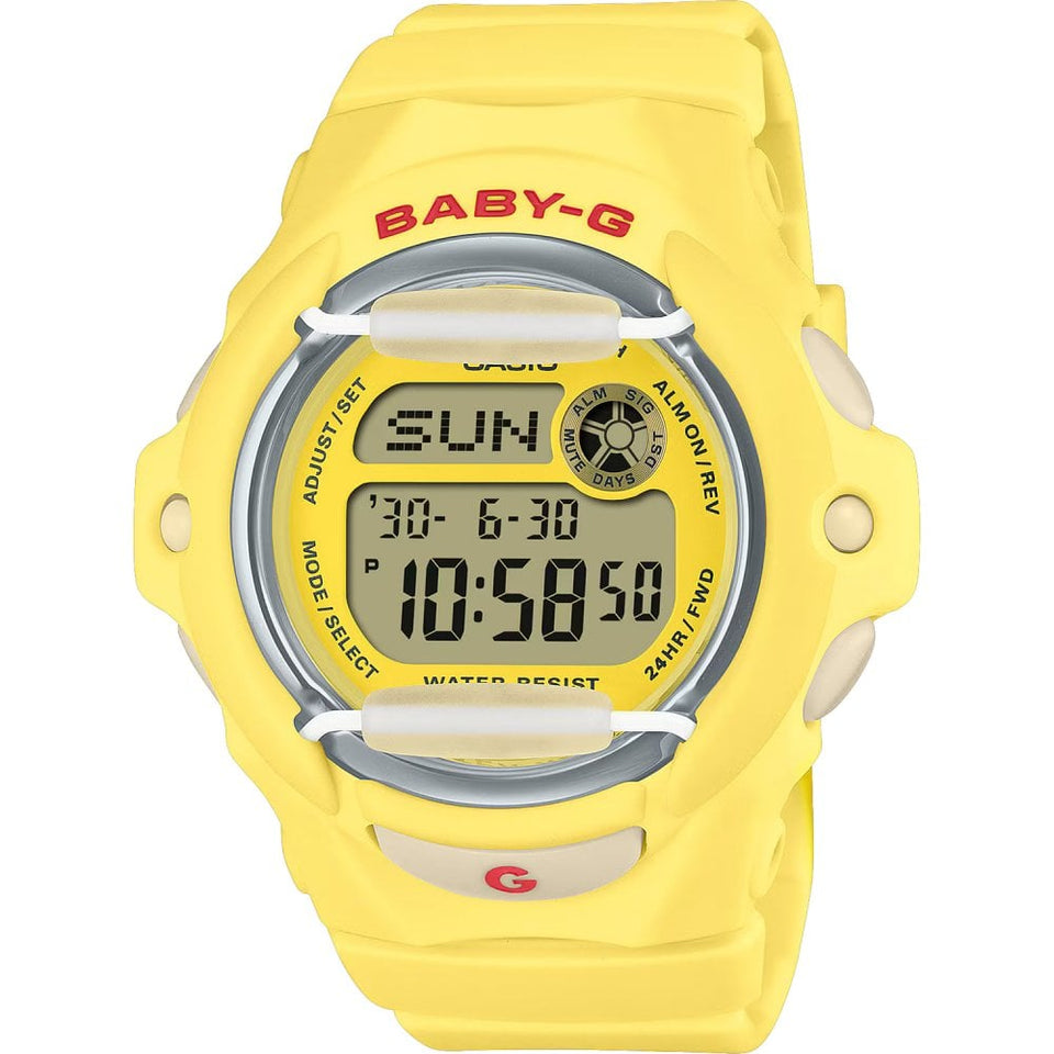 Casio G-Shock Ladies Baby-G 'Cherry On Top' Vibrant Yellow Digital Watch