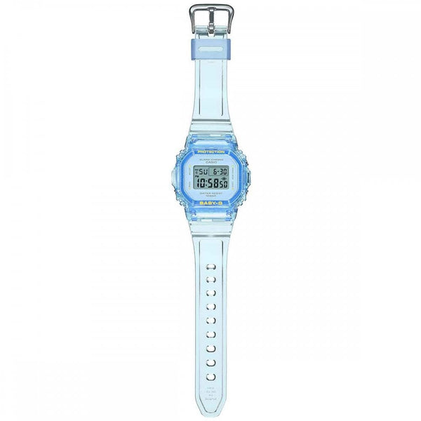 Casio G-Shock Ladies Baby-G Summer Jelly Blue Chic Digital Watch
