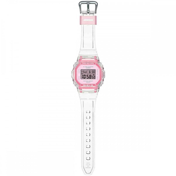 Casio G-Shock Ladies Baby-G Summer Jelly Pink Chic Digital Watch