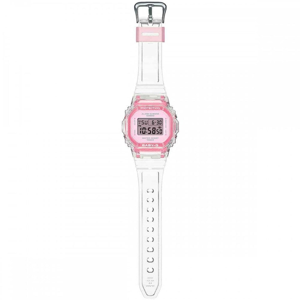 Casio G-Shock Ladies Baby-G Summer Jelly Pink Chic Digital Watch