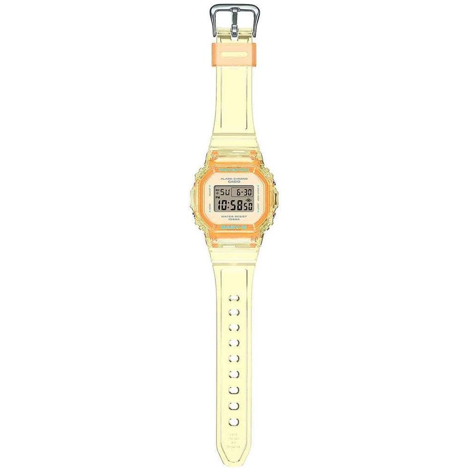 Casio G-Shock Ladies Baby-G Summer Jelly Yellow Chic Digital Watch