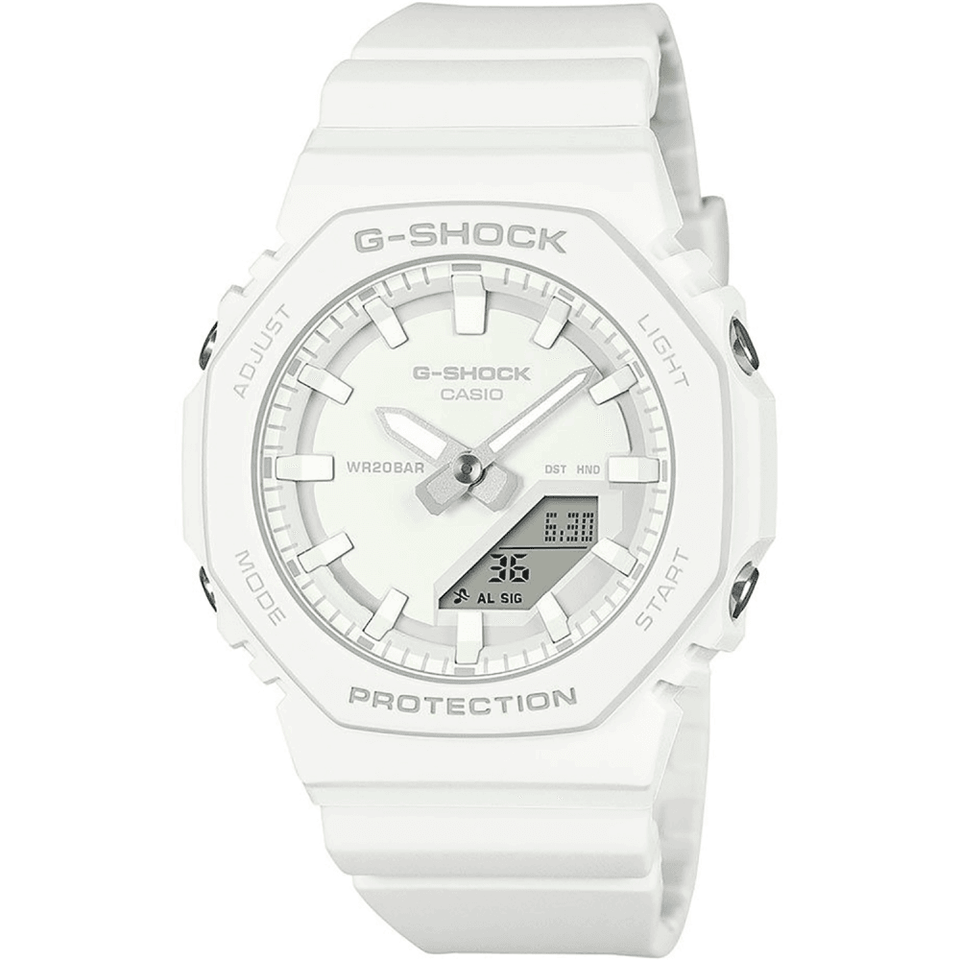 Casio G-Shock Ladies P2100 Series White World Timer Watch