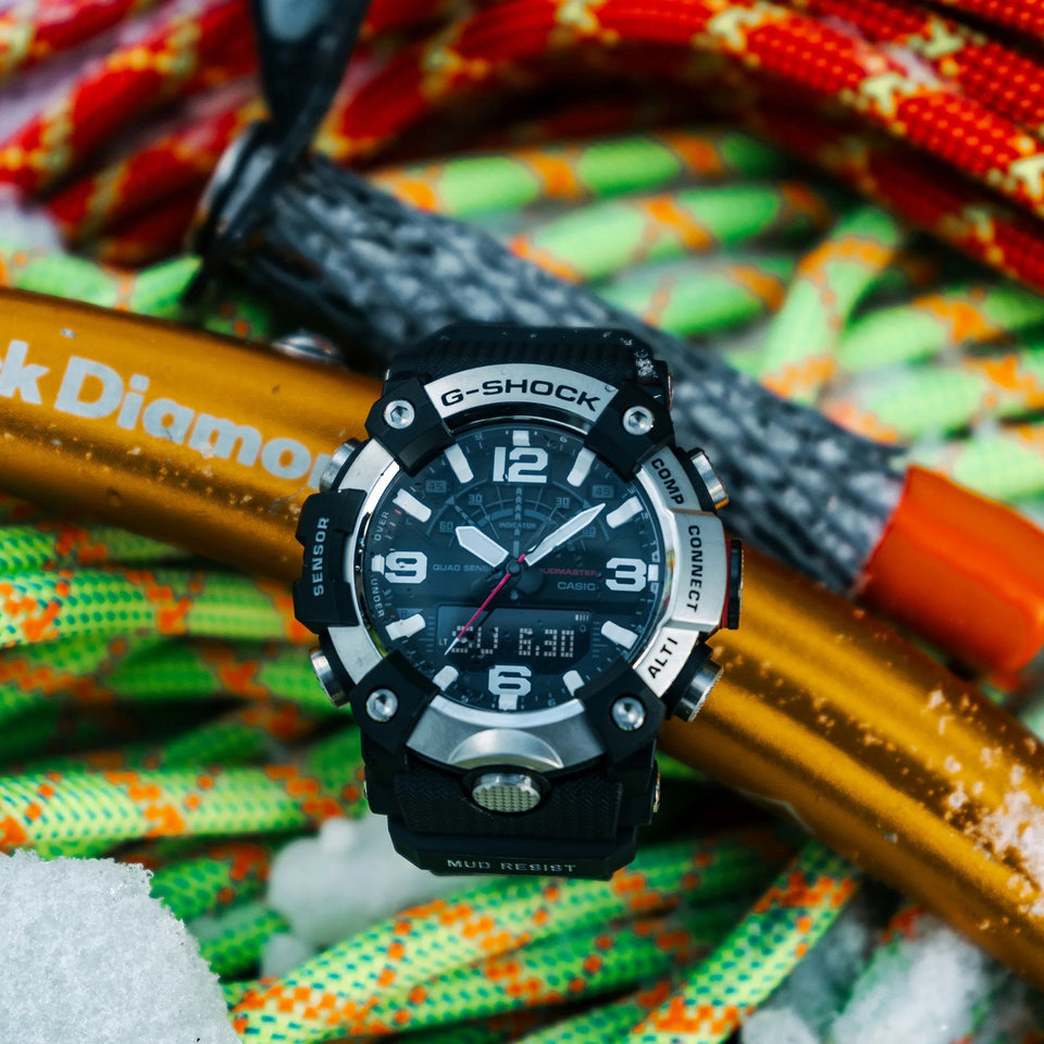 Casio G-Shock MASTER OF G LAND MUDMASTER Black 51mm Bluetooth® Watch