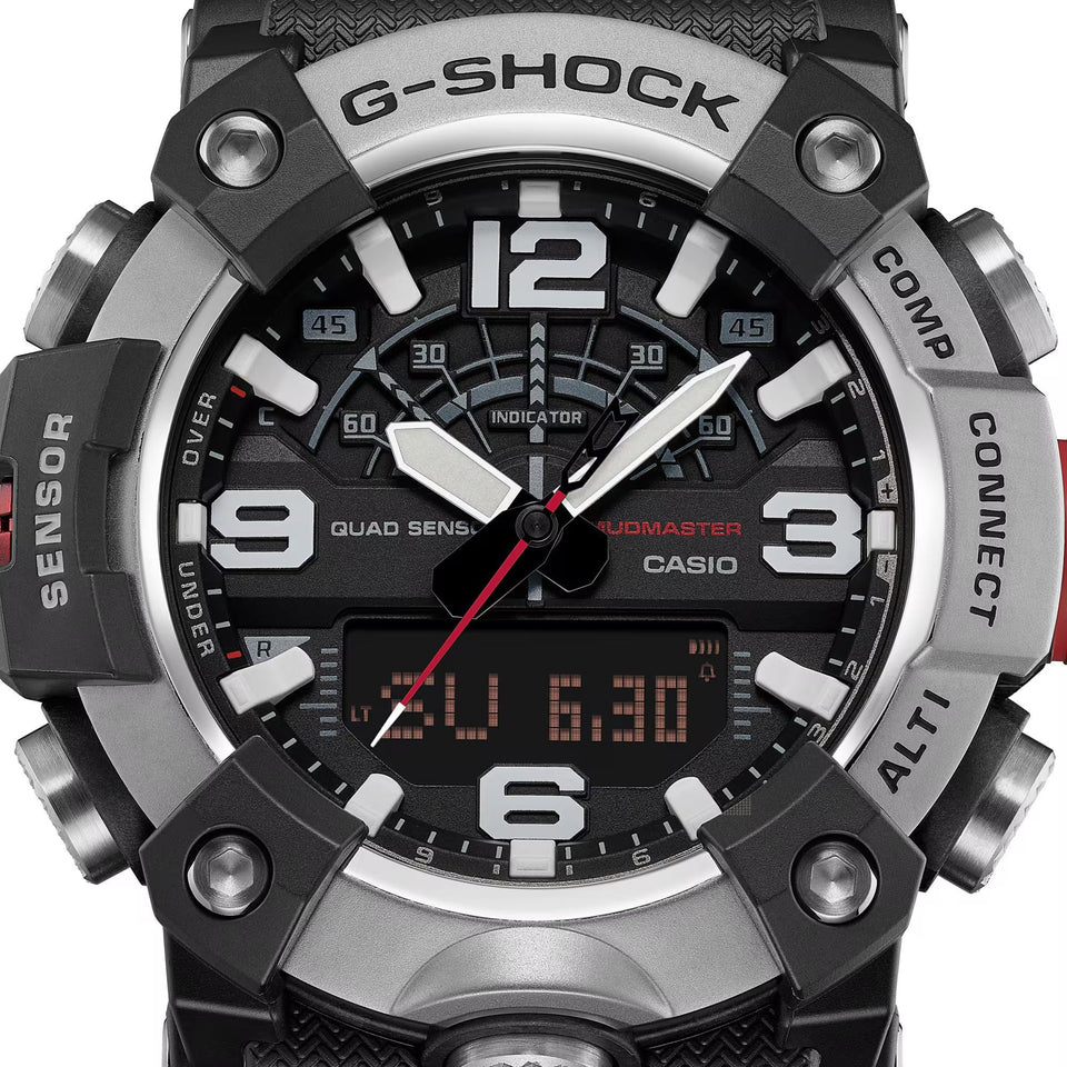 Casio G-Shock MASTER OF G LAND MUDMASTER Black 51mm Bluetooth® Watch