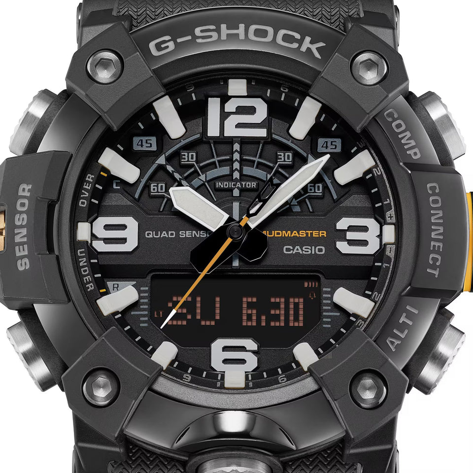 Casio G-Shock MASTER OF G LAND MUDMASTER Bluetooth® Black 51mm Watch