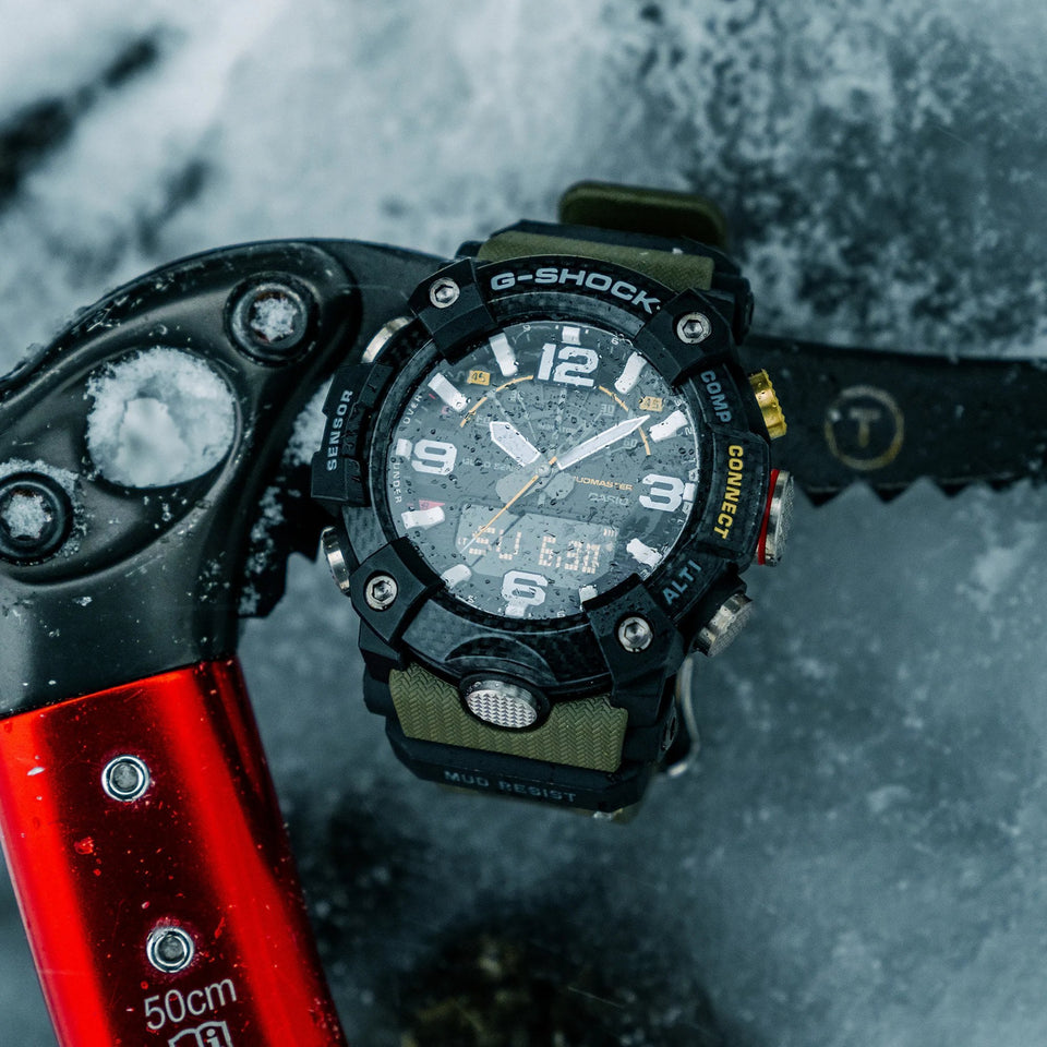 Casio G-Shock MASTER OF G LAND MUDMASTER Khaki Bluetooth® Watch