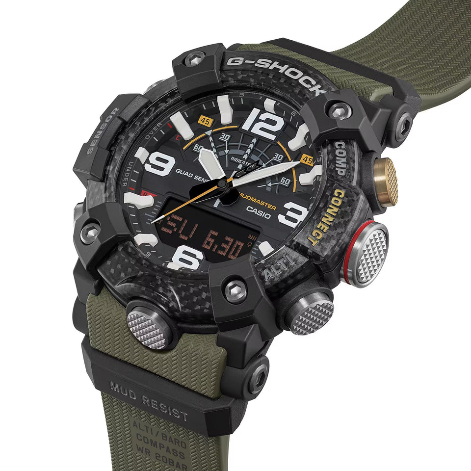 Casio G-Shock MASTER OF G LAND MUDMASTER Khaki Bluetooth® Watch