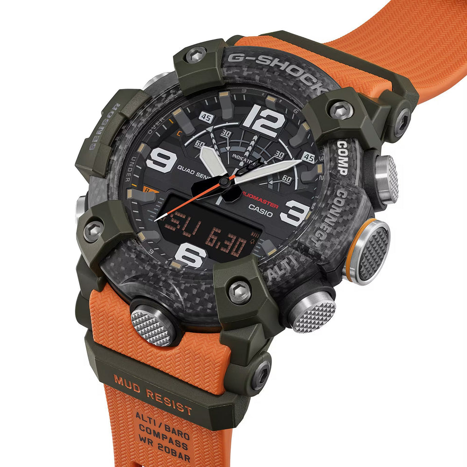 Casio G-Shock MASTER OF G LAND MUDMASTER Orange Bluetooth® Watch