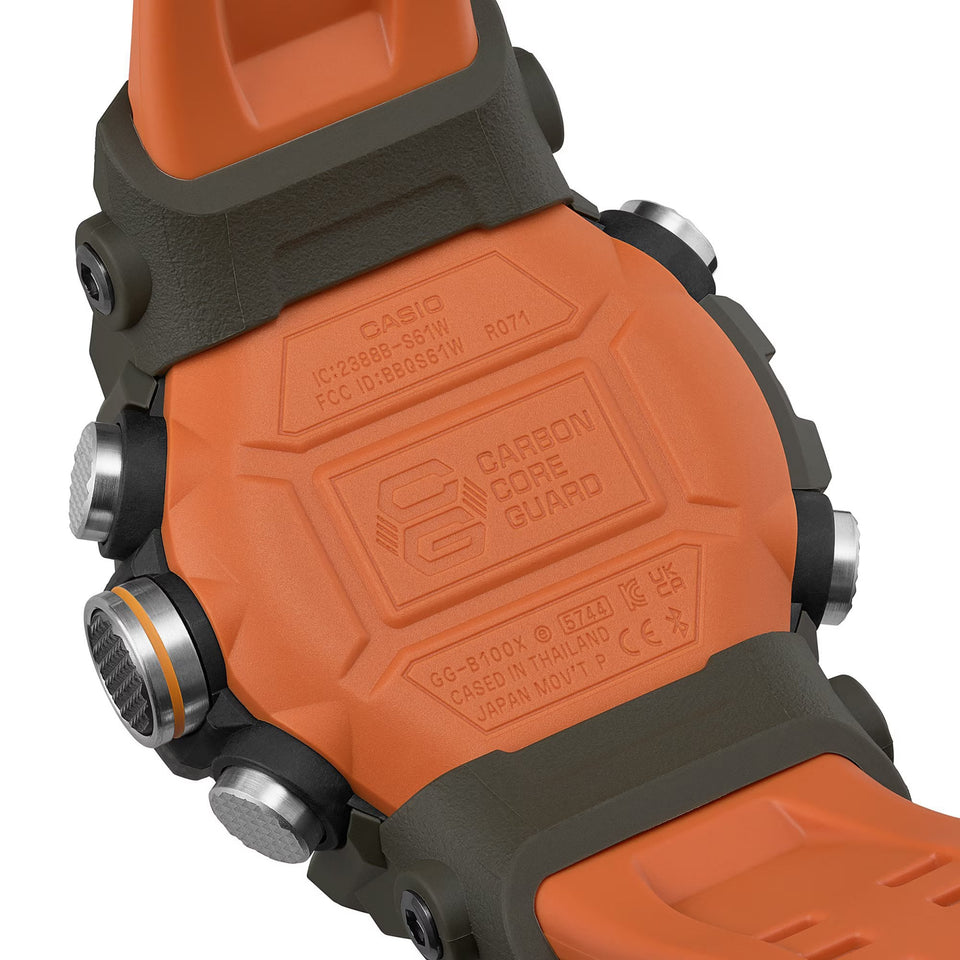 Casio G-Shock MASTER OF G LAND MUDMASTER Orange Bluetooth® Watch