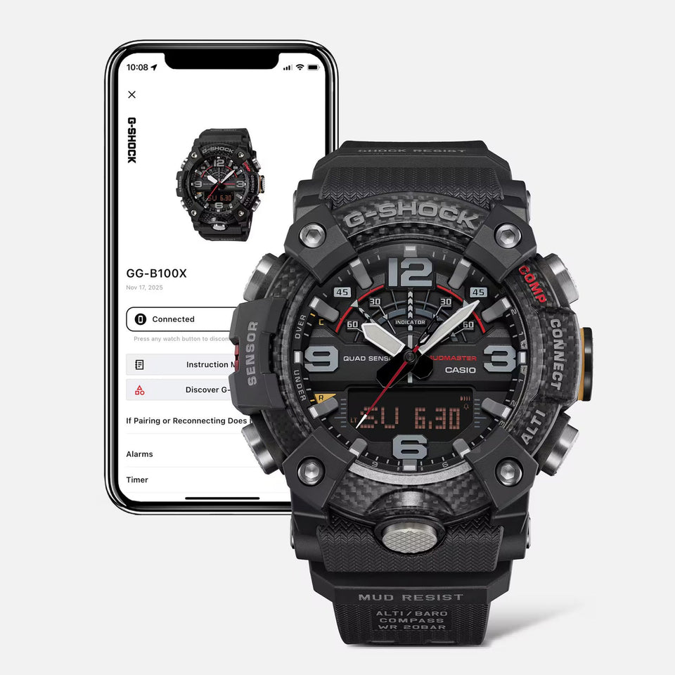 Casio G-Shock MASTER OF G LAND MUDMASTER Orange Bluetooth® Watch
