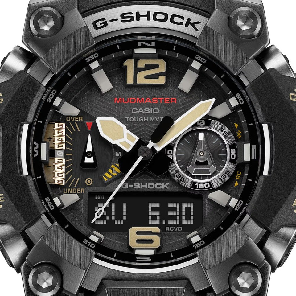 Casio G-Shock MASTER OF G MUDMASTER Black Bluetooth® Solar Watch