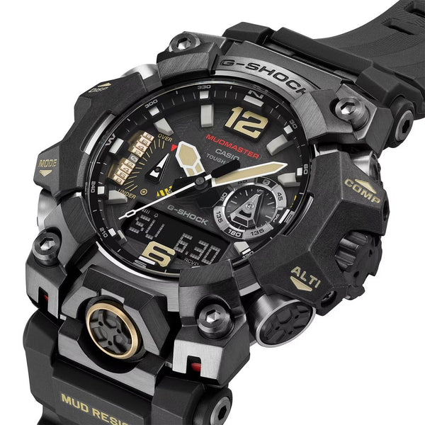 Casio G-Shock MASTER OF G MUDMASTER Black Bluetooth® Solar Watch