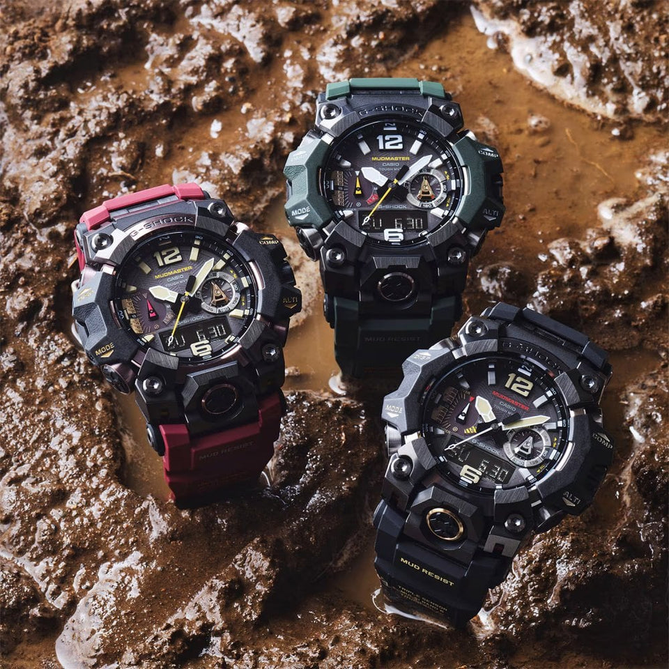 Casio G-Shock MASTER OF G MUDMASTER Black Bluetooth® Solar Watch