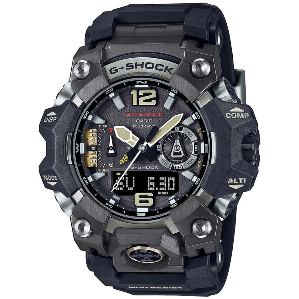 Casio G-Shock MASTER OF G MUDMASTER Black Bluetooth® Solar Watch