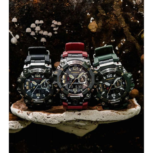 Casio G-Shock MASTER OF G MUDMASTER Green Bluetooth® Solar Watch