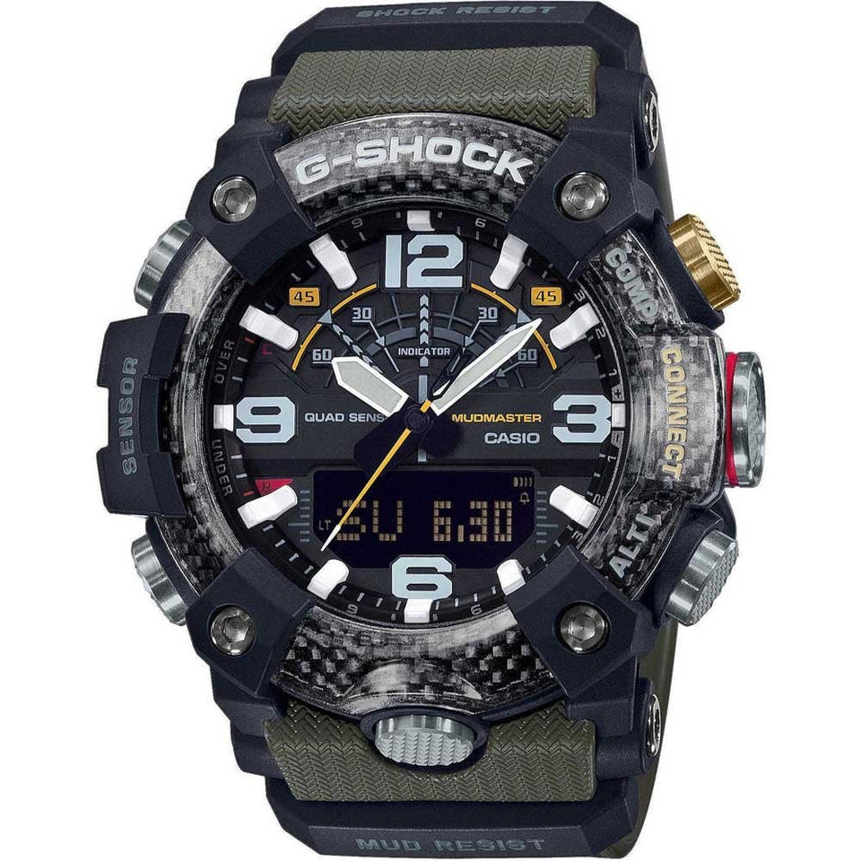 Casio G-Shock MASTER OF G MUDMASTER Khaki Bluetooth® Watch