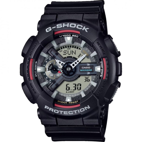 Casio G-Shock Men’s Black & Red Analog-Digital Watch