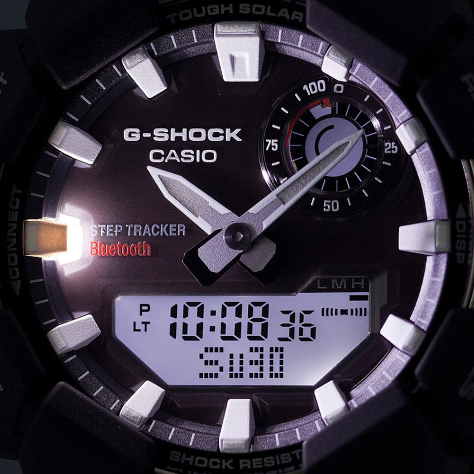 Casio G-Shock Men’s Bluetooth® Solar Black Step Tracker Watch