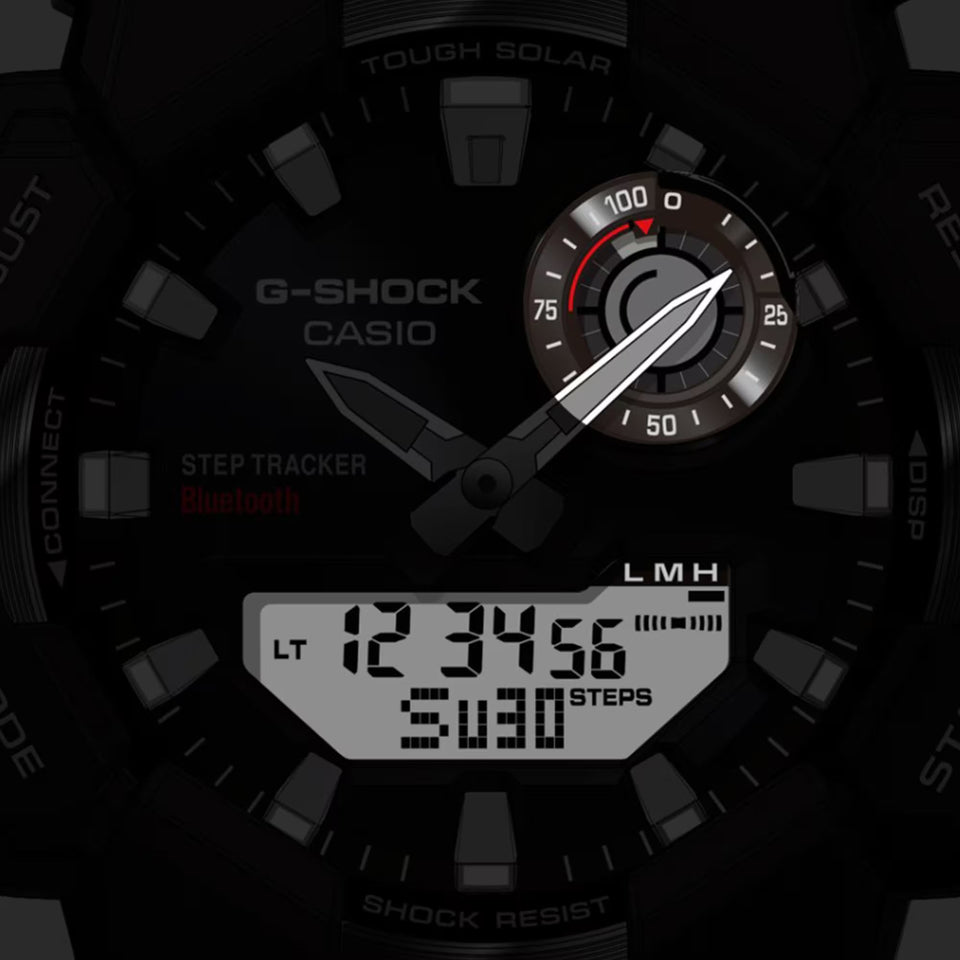 Casio G-Shock Men’s Bluetooth® Solar Black Step Tracker Watch