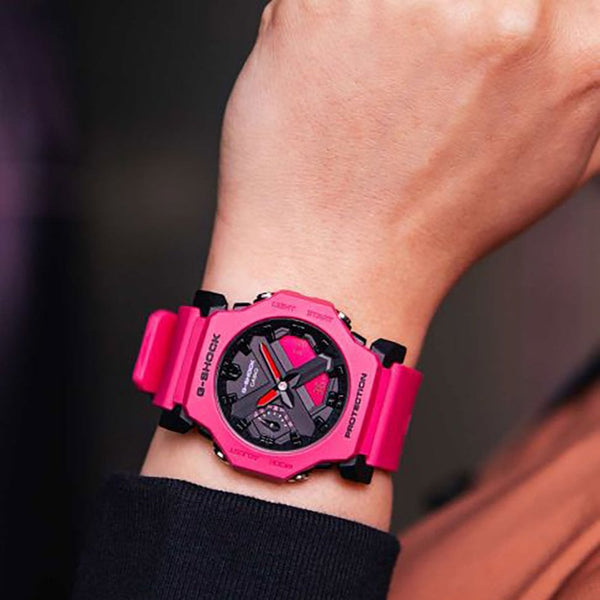 Casio G-Shock Men’s Vibrant Pink Analog-Digital Watch