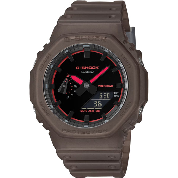 Casio G-Shock Mens 45mm Ana-Digi Brown Watch
