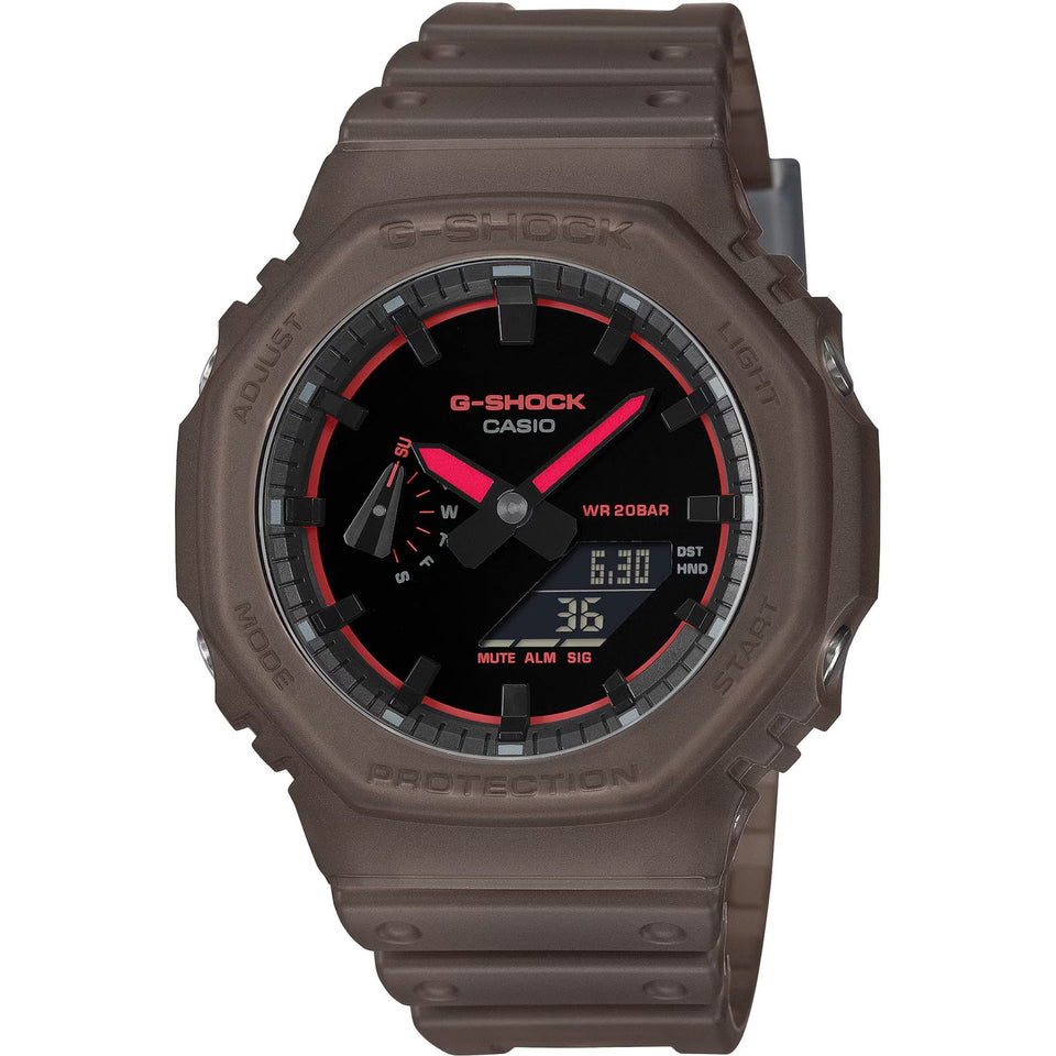 Casio G-Shock Mens 45mm Ana-Digi Brown Watch
