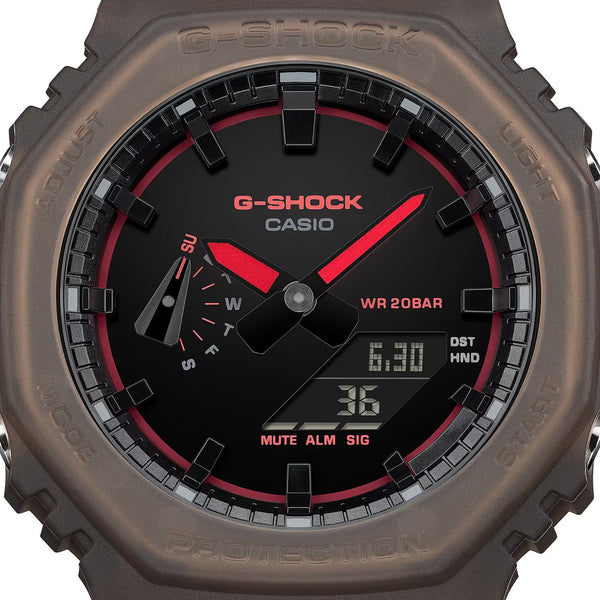 Casio G-Shock Mens 45mm Ana-Digi Brown Watch
