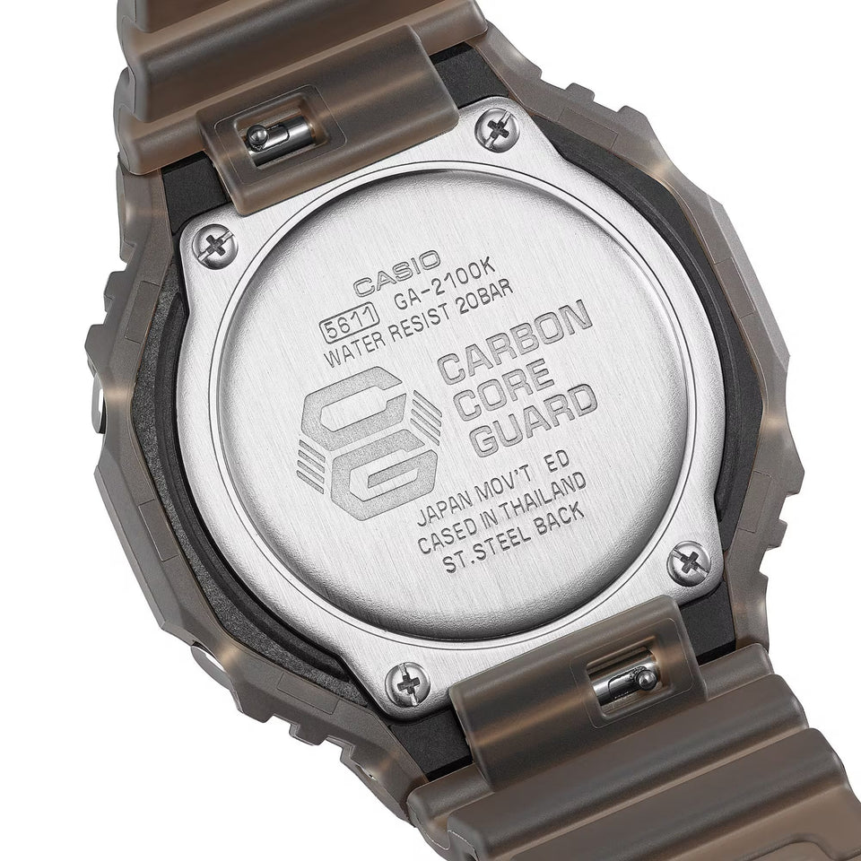 Casio G-Shock Mens 45mm Ana-Digi Brown Watch