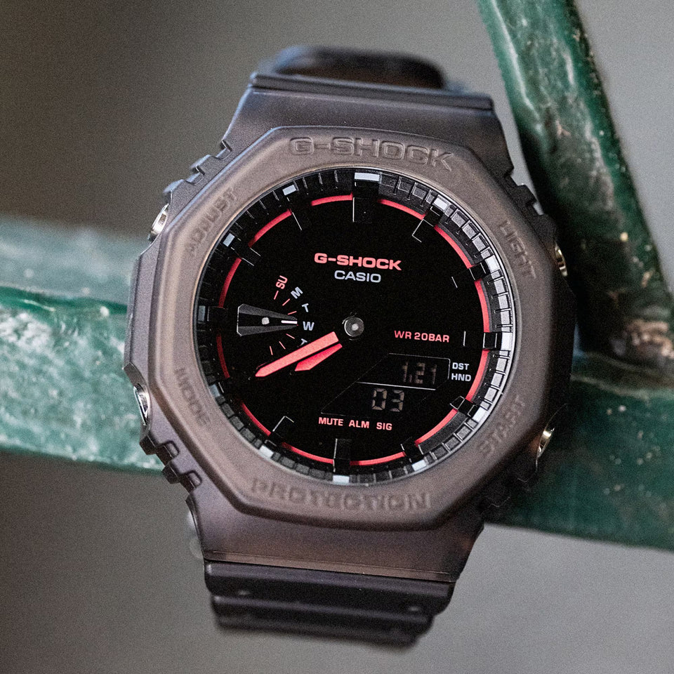 Casio G-Shock Mens 45mm Ana-Digi Brown Watch