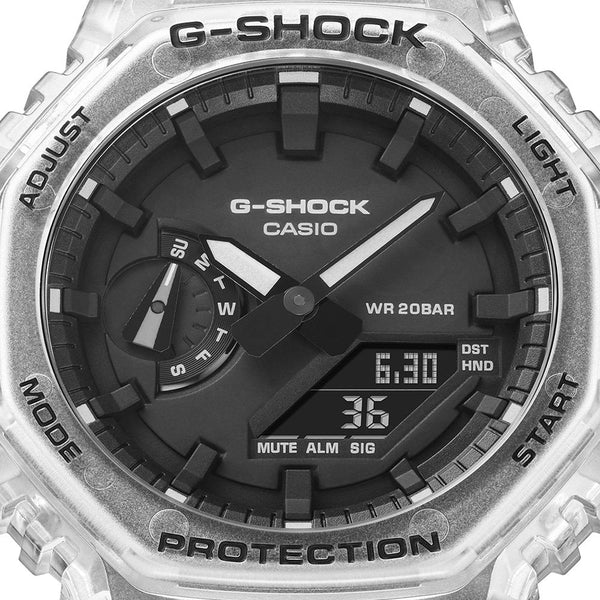 Casio G-Shock Men's Black Dial 45mm Carbon Reinforced Quartz Resin Watch