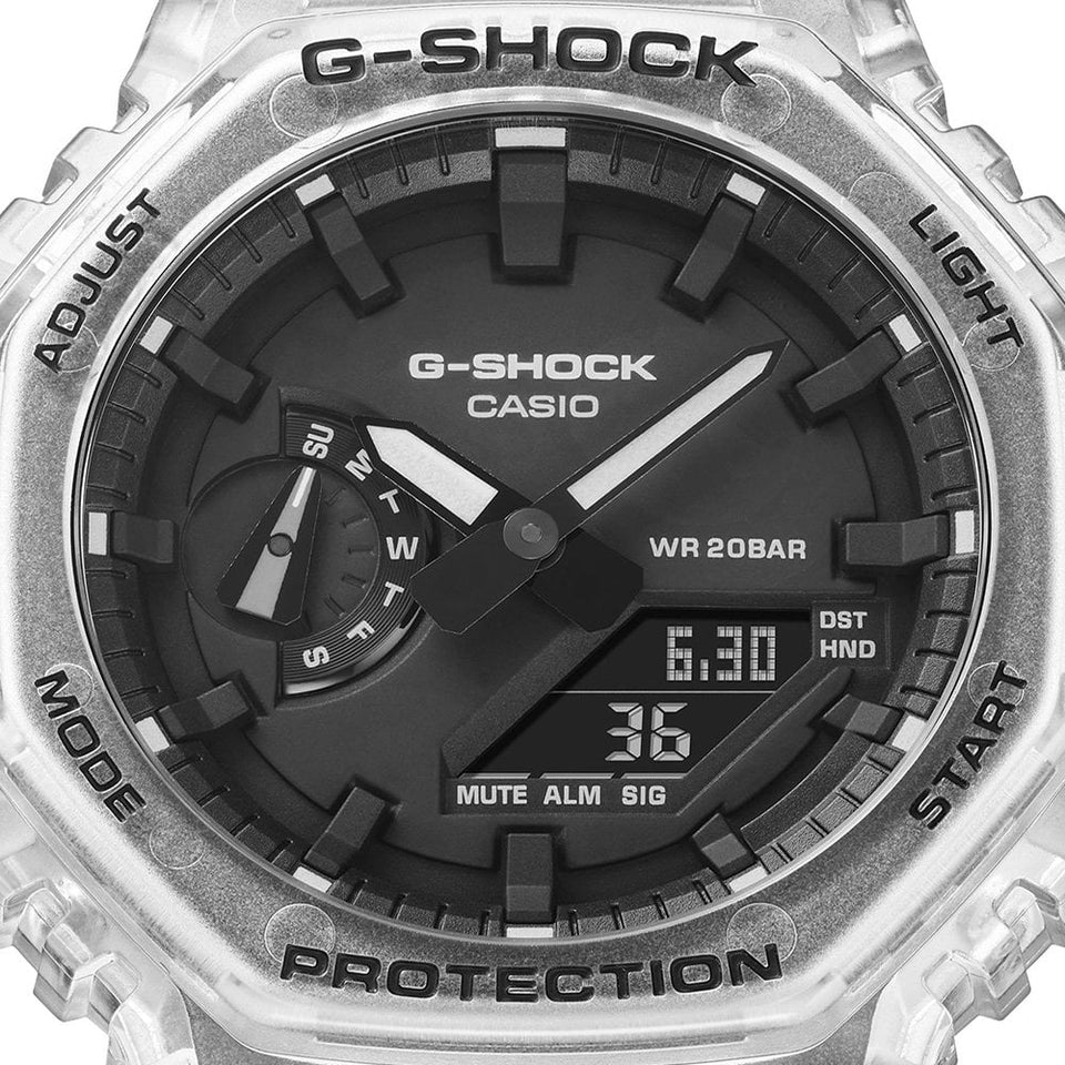 Casio G-Shock Men's Black Dial 45mm Carbon Reinforced Quartz Resin Watch