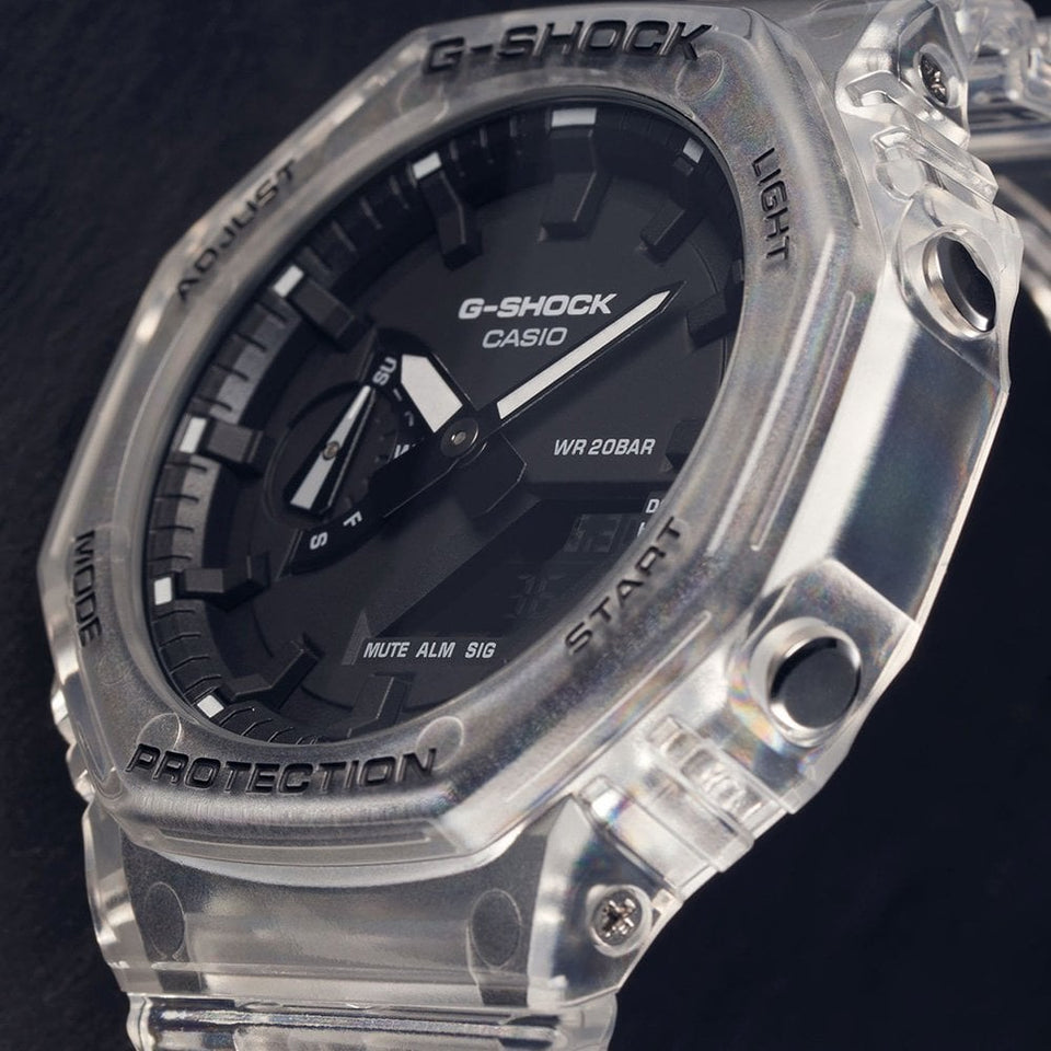 Casio G-Shock Men's Black Dial 45mm Carbon Reinforced Quartz Resin Watch