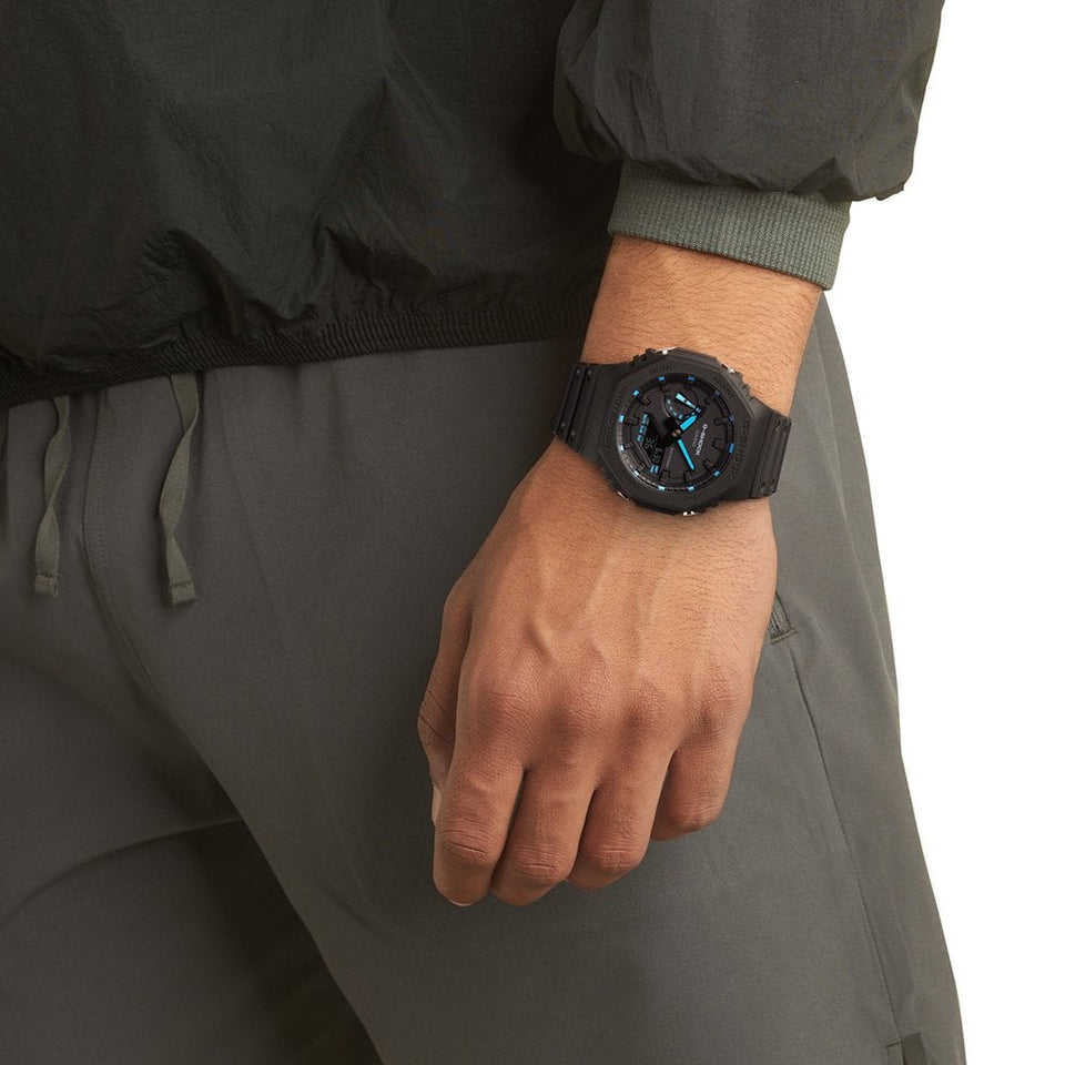 Casio G-Shock Men's Black Dial 45mm Carbon Reinforced Resin Quartz Watch