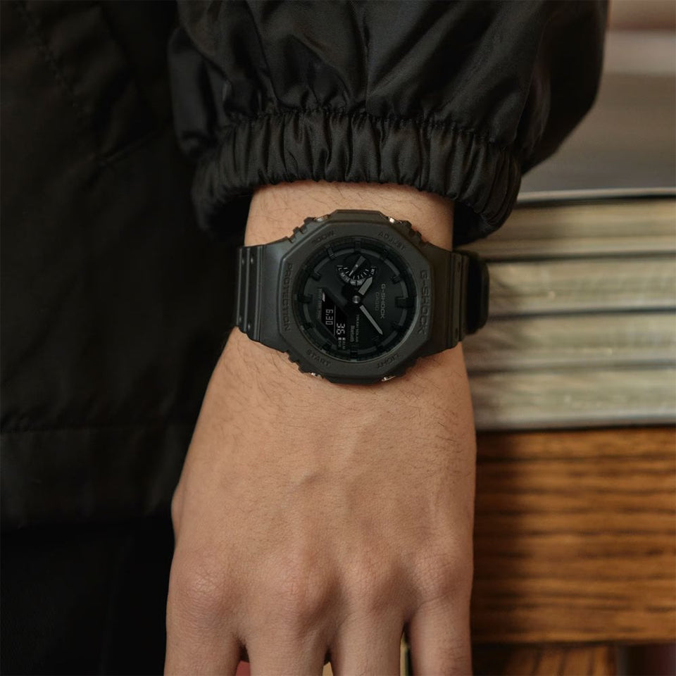 Casio G-Shock Men's Bluetooth® Solar Black 2100 Series Watch