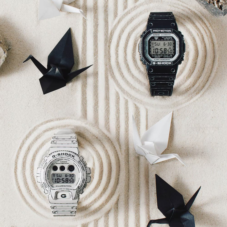 Casio G-Shock Mens Digital Origami 43mm Black Watch