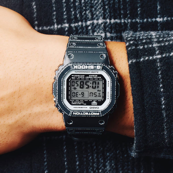 Casio G-Shock Mens Digital Origami 43mm Black Watch
