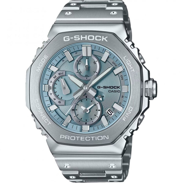 Casio G-Shock Men's FULL METAL Ice Blue Chronograph Bluetooth® Watch
