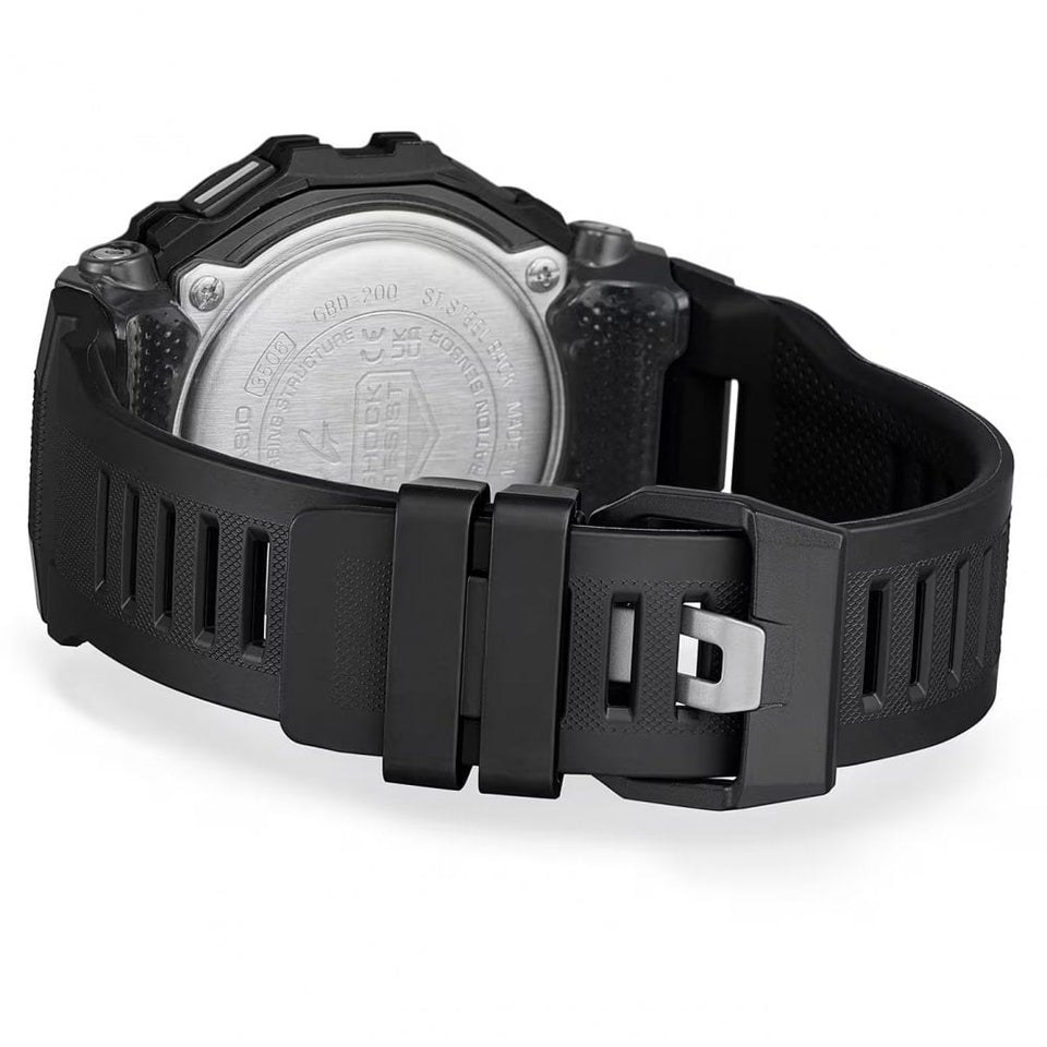 Casio G-Shock Men's G-SQUAD Black Fitness Tracker Bluetooth® Watch