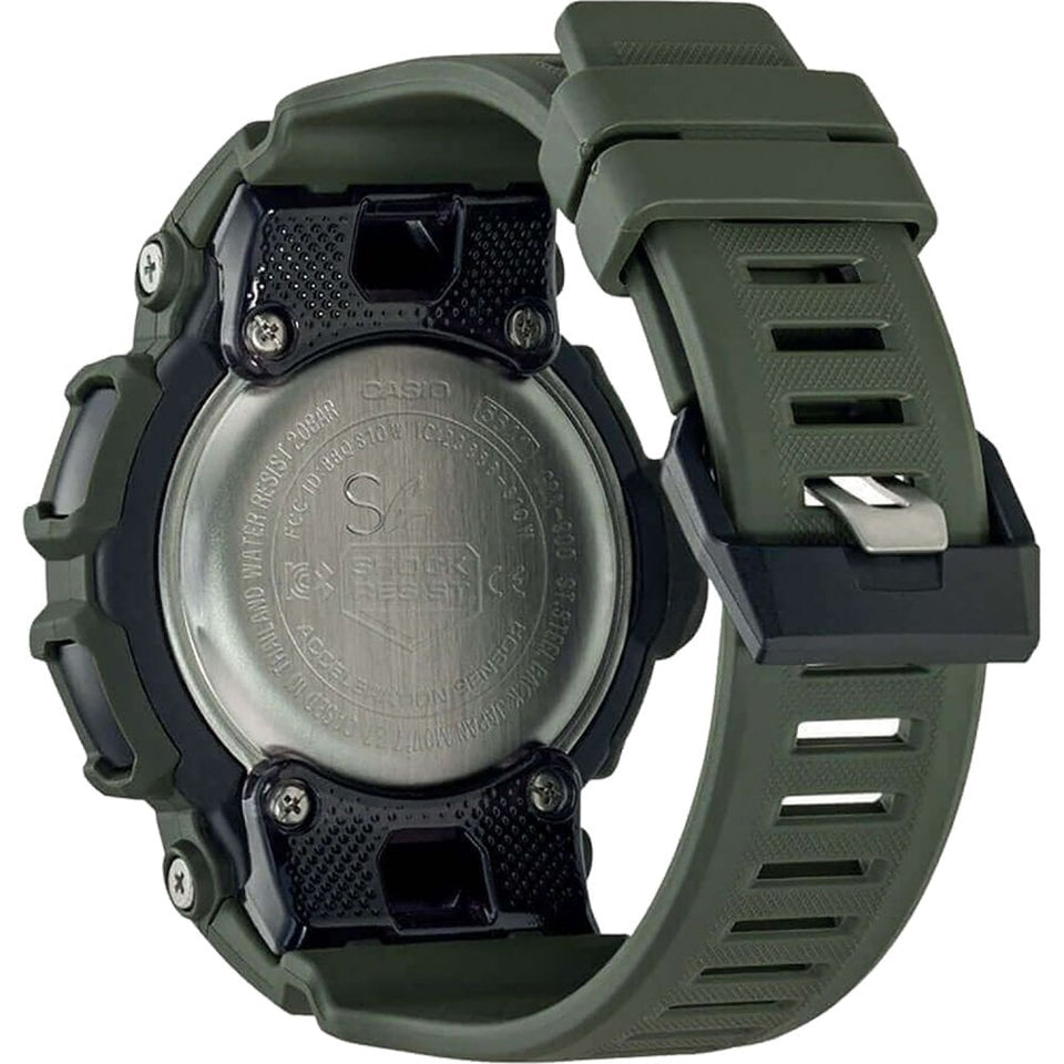 Casio G-Shock Men's G-SQUAD Bluetooth® Green Steptracker Watch