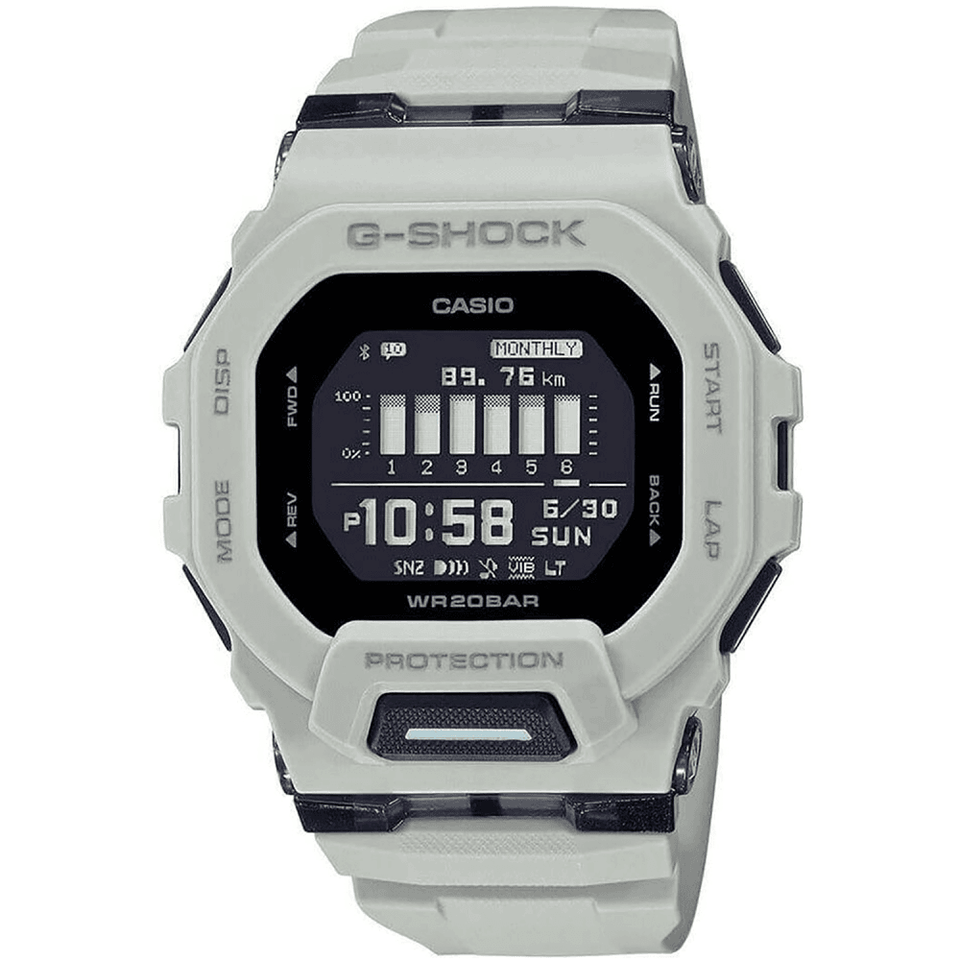 Casio G-Shock Men's G-SQUAD Lime Green Urban Utility Fitness Tracker Watch
