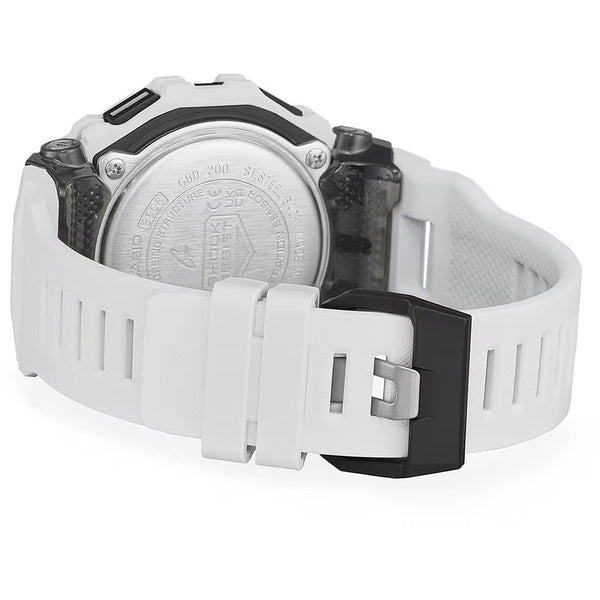 Casio G-Shock Men's G-SQUAD White Fitness Tracker Bluetooth® Watch