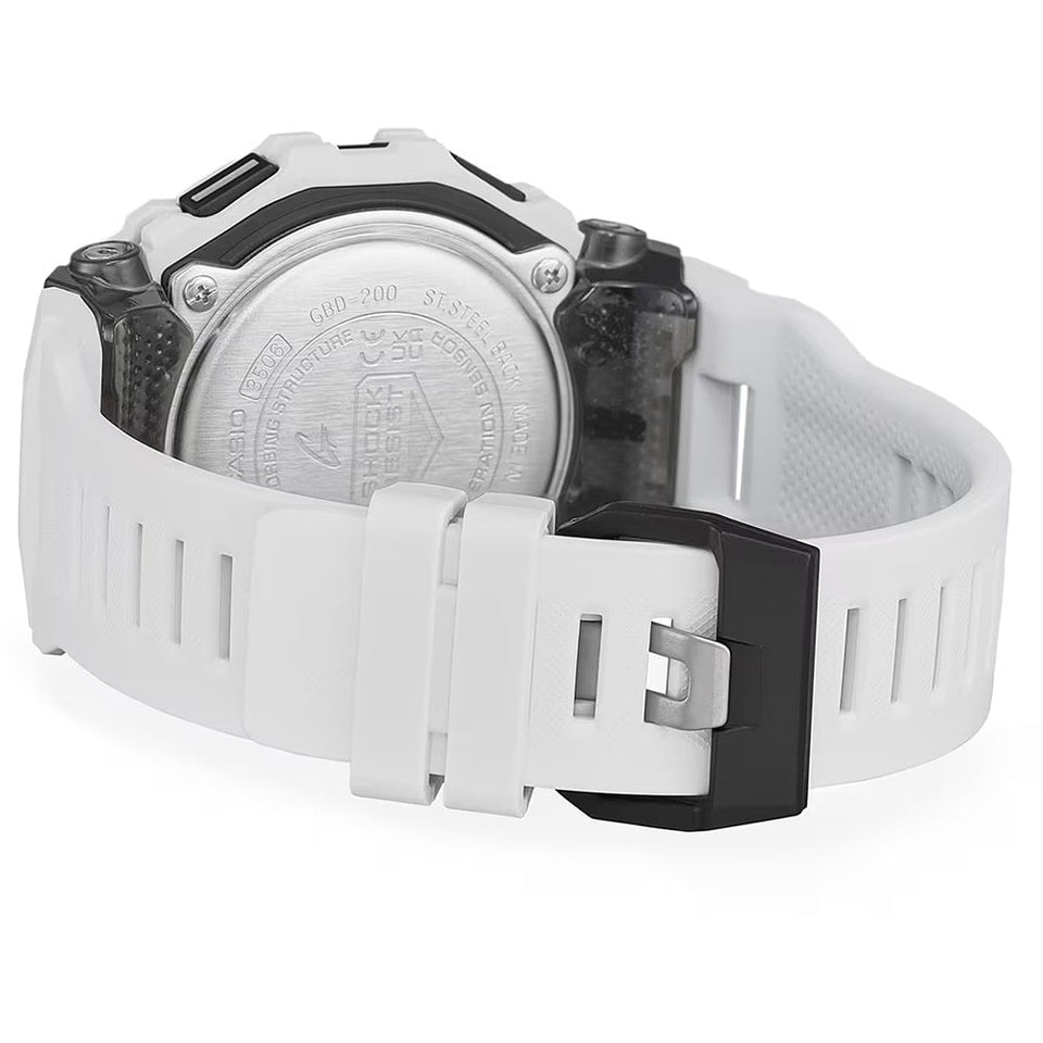 Casio G-Shock Men's G-SQUAD White Fitness Tracker Bluetooth® Watch