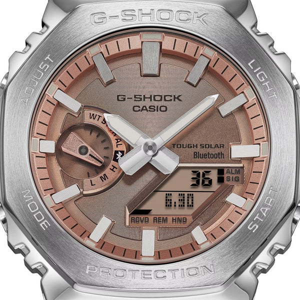 Casio G-Shock Men's G-STEEL FULL METAL Copper Dial Bluetooth® Watch