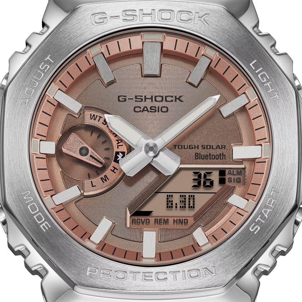 Casio G-Shock Men's G-STEEL FULL METAL Copper Dial Bluetooth® Watch