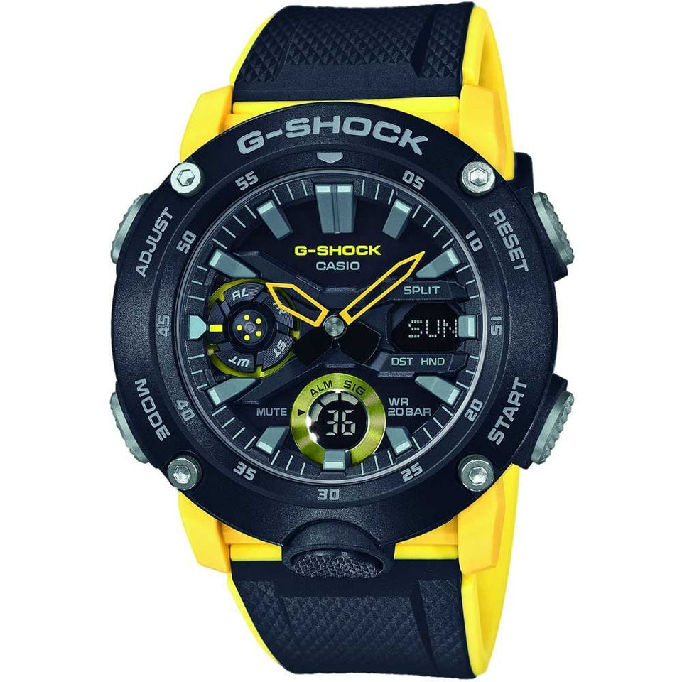 Casio G-Shock Men's Quartz Black Dial 47mm Carbon Reinforced Resin Watch